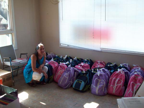 Campagne 2010 - Les sacs d'�cole �galement...